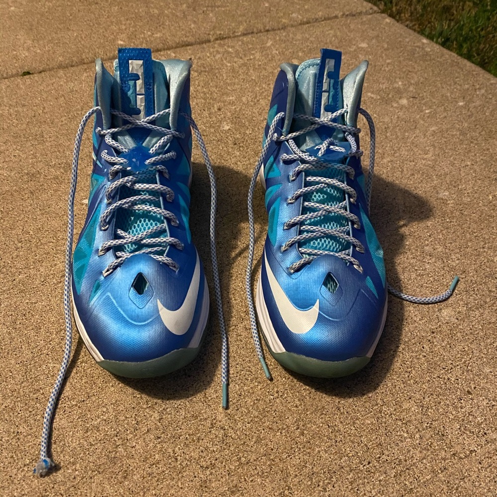 Lebron X Sport Pack Blue Diamond
